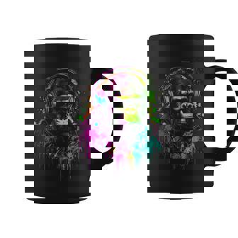 Singe Monkey Dj Écouteurs & Lunettes Deoleil Gorilla Fun P Tasse - Cadeauxyz