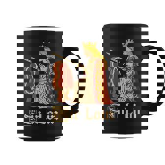 Sir Loin Sirloin Knight Pun Meme Coffee Mug | Mazezy