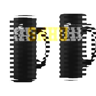 Snhu College Graduation With Hat Vintage Coffee Mug - Thegiftio