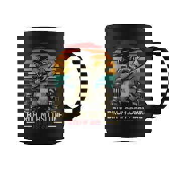 I Am So Done Class Of 2025 Graduate Graduation Raccoon Coffee Mug - Thegiftio UK