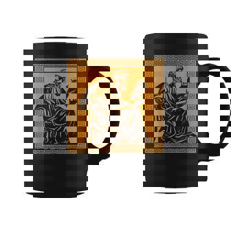 Sócrates Filósofo Historia Griega Filosofía Pensador Taza de café - Regaloses