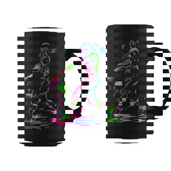 Softball Player Ice Cream Softball Drip Coffee Mug - Monsterry