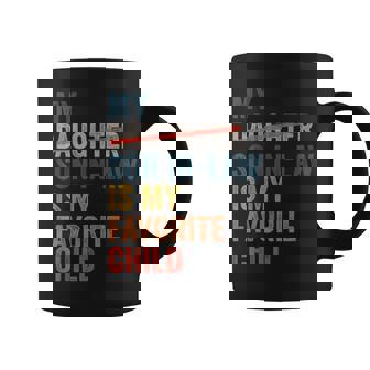 My Son-In-Law Is My Favorite Child Father's Day Retro Coffee Mug - Thegiftio
