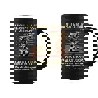 My Son-In-Law Wears Combat Boots Proud Army Mother-In-Law Coffee Mug - Monsterry