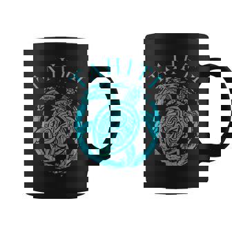 Souvenir Deacances En Polynésie Française Tortue Tahiti Tasse - Cadeauxyz