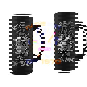 Soy Lo Mejor De 1970Intage Cassette Tape Music Retro Taza de café - Regaloses