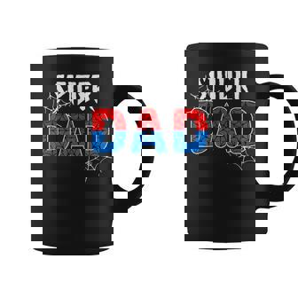 Spider Dad Family Birthday Father's Day Coffee Mug - Monsterry