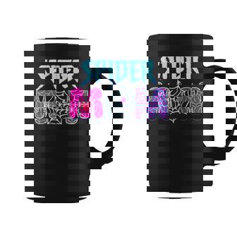 Spider Mom Groovy Mama Matching Family Coffee Mug - Monsterry
