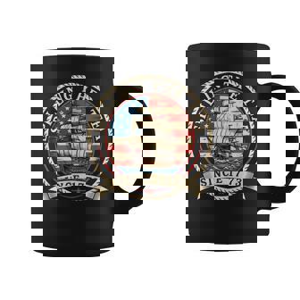 Spilling The Tea Since 1773 4Th Of July American Flag Coffee Mug - Monsterry