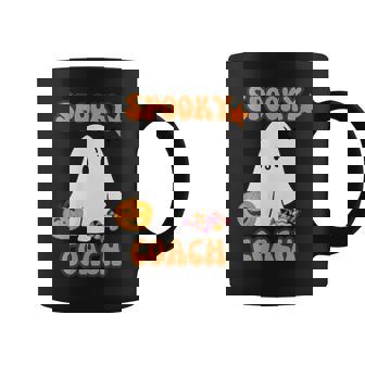 Spooky Ghost Dogs ハロウィンtシャツ コーチに最適 コーヒーマグ - Kawaiitshirt