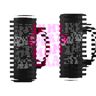 In My Sports Mom Era Sports Mom Groovy Coffee Mug - Monsterry