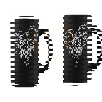 Sports Mom Heart Sports Mama Sports Mother Sport Mom Coffee Mug - Monsterry