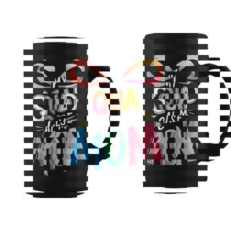 My Squad Calls Me Mom Mama Mother's Day Big Coquette Bow Coffee Mug - Thegiftio