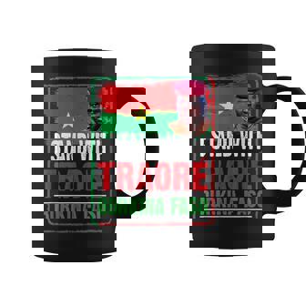 I Stand With Ibrahim Traoré Coffee Mug - Thegiftio UK
