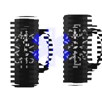 Star Of Life Rod Of Asclepius Emt Ems パラメディック メディック コーヒーマグ - Kawaiitshirt