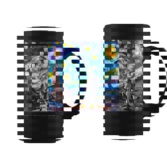 Starry Night Renditionincentan Gogh Astronaut コーヒーマグ - Kawaiitshirt