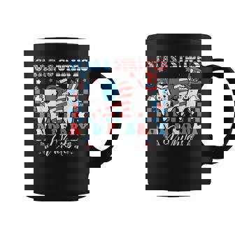 Stars Stripes And Pearly Whites Dental 4Th Of July Dentist Coffee Mug - Monsterry
