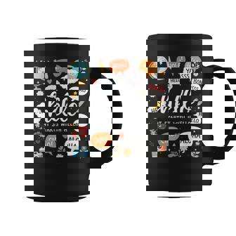 It Starts With Hello Friendship Teacher Inclusion Language Coffee Mug | Mazezy