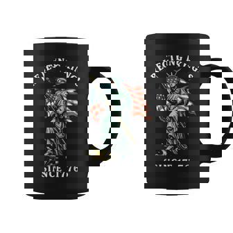 Statue Of Liberty 4Th Of July Rejecting Kings Since 1776 Coffee Mug | Mazezy