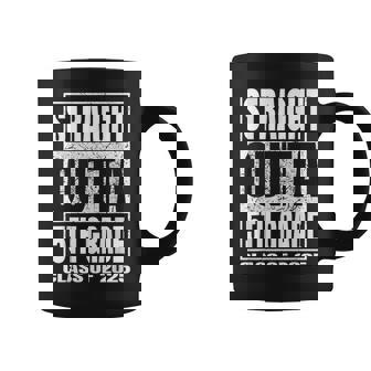 Straight Outta 5Th Grade Graduation Class Of 2025 Coffee Mug - Monsterry