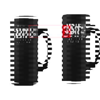Submit Jiu Jitsu Bjj Artes Marciales Brasileñas Taza de café - Regaloses