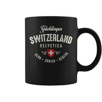 Suiza Helvetica Bern Zurick Ginebra Taza de café - Regaloses