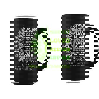 Sunflower Motivational Mental Health Awareness Women Coffee Mug | Mazezy