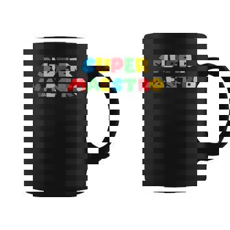 Super Maestro Regalo Profesor Escuela Educación Maestra Taza de café - Regaloses