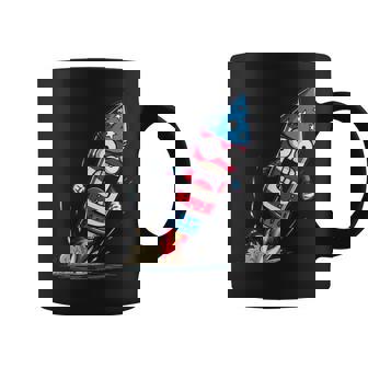 Superbe Fusée De Feu D'artifice Aux Couleurs Patriotiques Tasse - Cadeauxyz