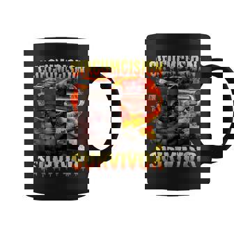 Survivant De La Circoncision Drôle Bizarrementpécifique Chat Meme Tasse - Cadeauxyz