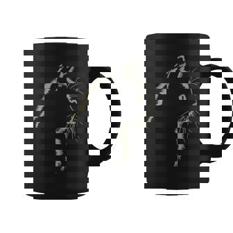 Süßes Katzen-Motiv Und Coole Katzen-Silhouette Zeichnung Tassen - Geschenkecke