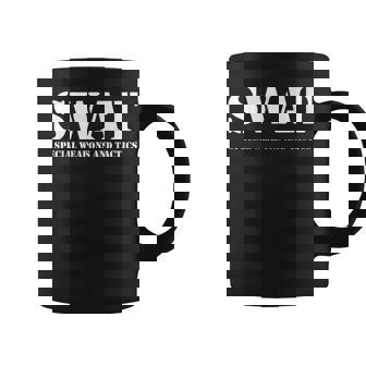 Swat チーム ヴィンテージ ポリス ユニフォーム コーヒーマグ - Kawaiitshirt