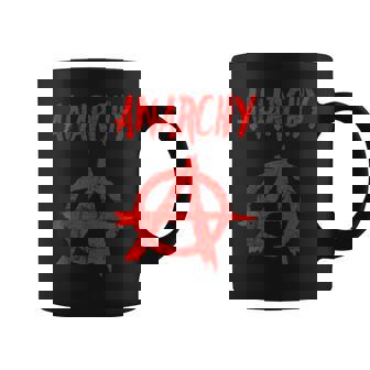 Symbole Anarchiste Anarchiste Rouge Tasse - Cadeauxyz