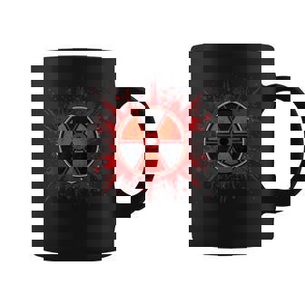 Symbole De Danger Biologique Radioactif Rouge -Ymbole Nucléaire Tasse - Cadeauxyz