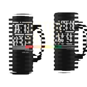 Tattoo Artist Edición Limitada Jubilación Abuelo Es Hombres In Mangas Taza de café - Regaloses