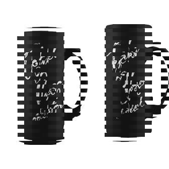 Teacher & Chaos Coordinator Divertida Para Profesores Taza de café - Regaloses