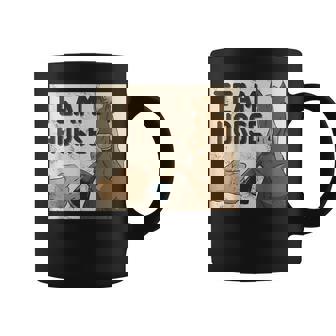 Team Horse 面白い馬のデザイン コーヒーマグ - Kawaiitshirt