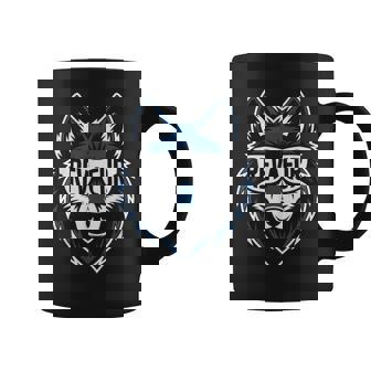 Team Reveur House Blue Reveur House Of Dreamers Wolf Coffee Mug | Mazezy