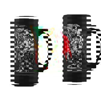 Teddy Bear In Hip Hop Costume Mexican Flag Mexico Coffee Mug - Thegiftio