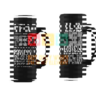 I Tell Dad Jokes Periodically Father's Day Dad Joke Coffee Mug - Monsterry
