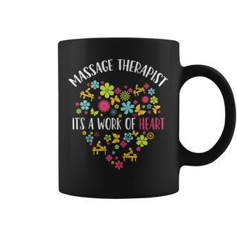 Terapeuta De Masaje Un Trabajo De Uniforme De Terapeuta De In Mangas Taza de café - Regaloses
