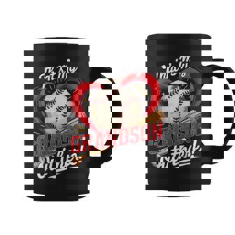 Thats My Grandson Out There Baseball Grandma Baseball Coffee Mug - Thegiftio UK