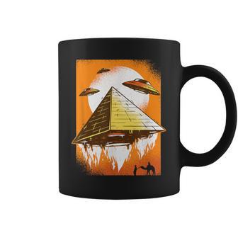 Théorie Du Complot Extraterrestre De La Pyramide Ovni Tasse - Cadeauxyz