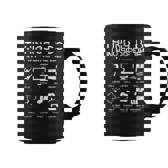 Things I Do In Mypare Time 面白いバレーボール愛好家 コーヒーマグ - Kawaiitshirt