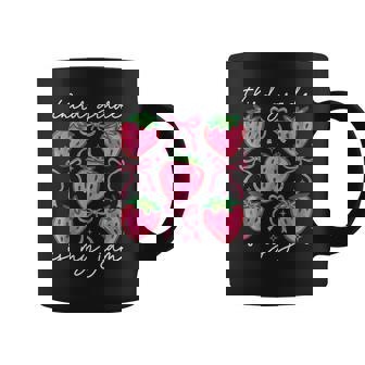 Third Grade Is My Jam Strawberry Third Grade Teacher Women Coffee Mug | Mazezy