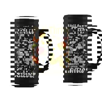 We All Thrive Under Different Conditions Neurodiversity Meme Coffee Mug - Monsterry