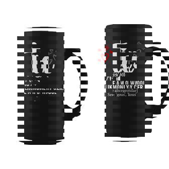 Tia Like A Mom Only Cooler Aunt Auntie Coffee Mug - Thegiftio UK