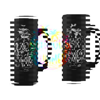 Tie Dye School's Out For Summer Last Day Of School Teacher Coffee Mug - Thegiftio UK