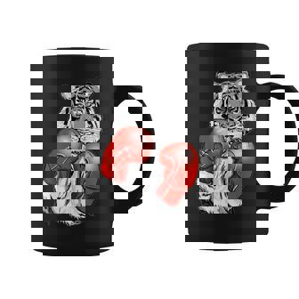 Tigre De Boxe Drôle Avec Des Gants Rouges Enfants Adultes Tasse - Cadeauxyz