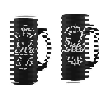 Tired Dads Club 2 Sided Car Race Track On Dad Daddy Mens Coffee Mug | Mazezy